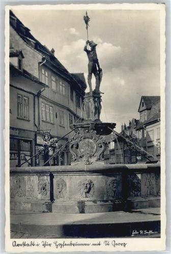 Arnstadt Brunnen am Markt