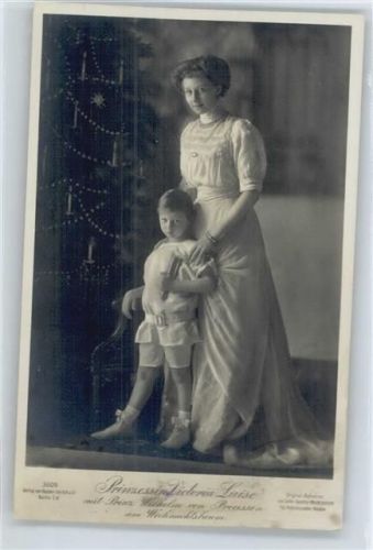 mit Prinz Wilhelm , am Weihnachtsbaum