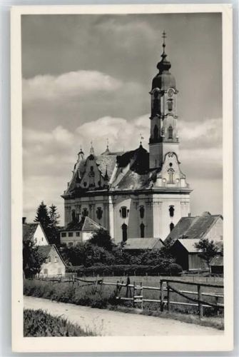 Bad Schussenried Kirche Zaun Wiese