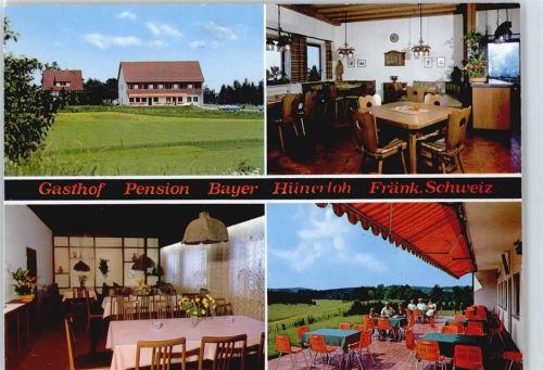 Gößweinstein Gasthof Pension Cafe Bayer