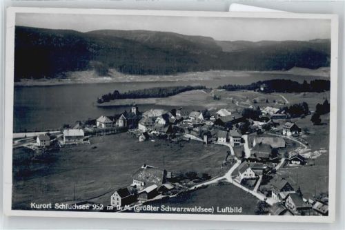 Schluchsee Fliegeraufnahme