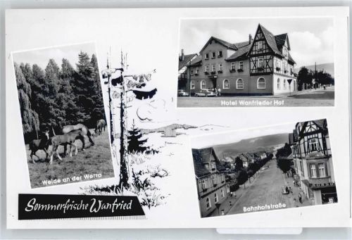 Wanfried Bahnhofstrasse , Hotel Wanfrieder Hof