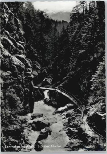 Sonthofen starzlachklamm