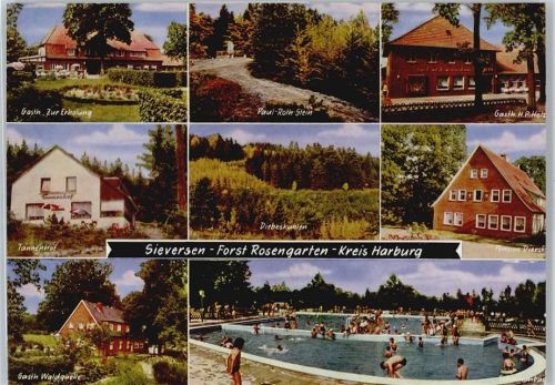 Sieversen Schwimmbad Gasthaus Waldquelle Gasthaus zur Erholung Pension Dierck