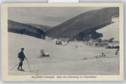 Willingen Schnee Langlauf Berg Feld