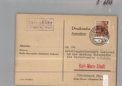 Kleingölitz Landpoststempel