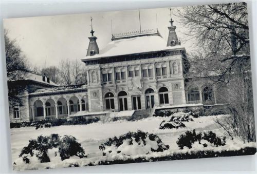 Bad Elster Winter-Karte