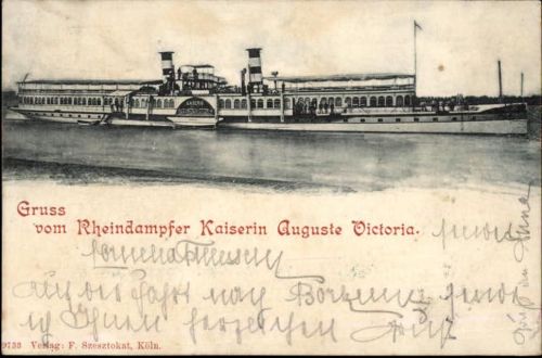 Dampfer Kaiserin Auguste Victoria