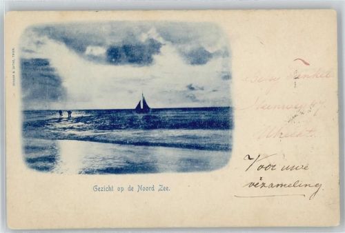 Utrecht Meer Strand Schiff Panorama