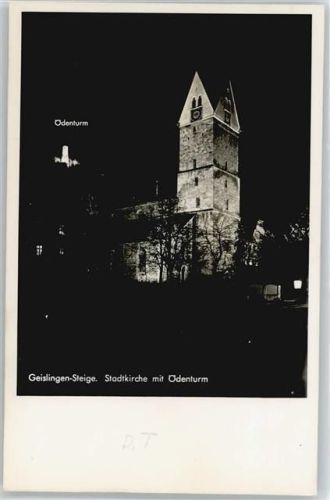 Geislingen bei Nacht , Foto