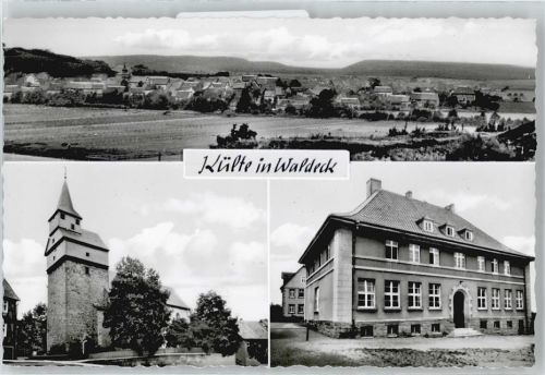 Külte Gesamtansicht Kirche Haus Baum