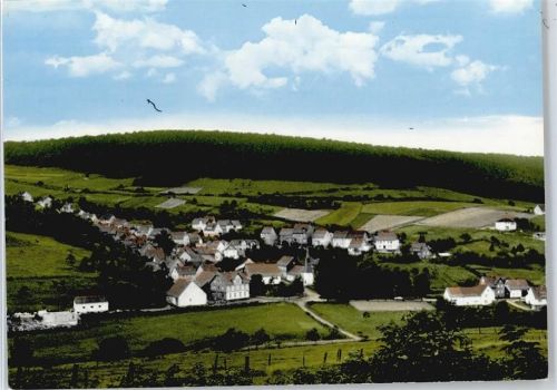 Hellental Gasthaus Pension Lönskrug Gesamtansicht Feld