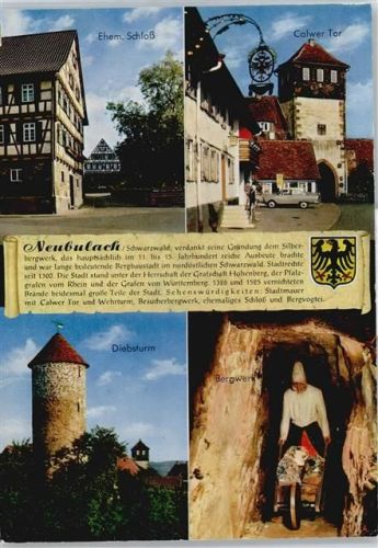 Neubulach Calwer Tor , Silberbergwerk