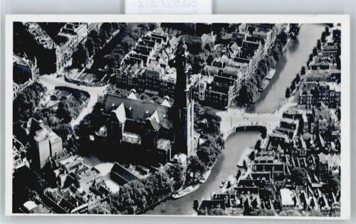 Amsterdam Fliegeraufnahme K.L.M. 2793
