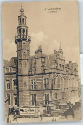 Den Haag Rathaus Straßenbahn