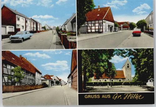 Flöthe Auto Haus Baum Zaun Kirche