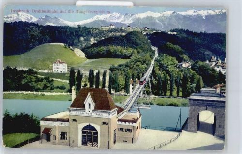 Innsbruck Bergbahn Fluss Berg
