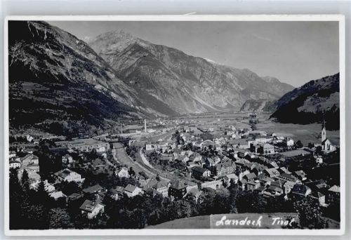 Landeck Berg Panorama Gesamtansicht