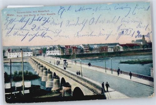 Metz Brücke, Moselfort