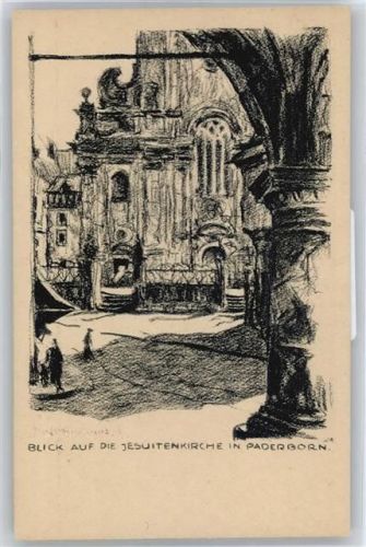 Paderborn Künstlerkarte, Jesuitenkirche