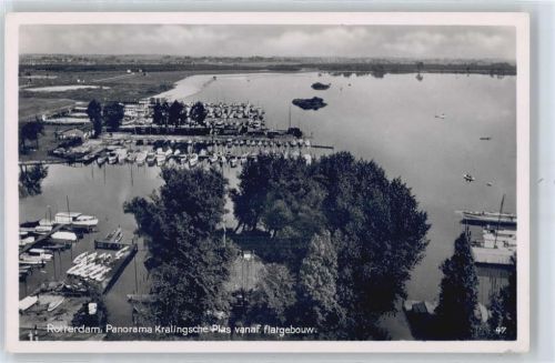 Rotterdam Panorama Hafen Schiff Fluss