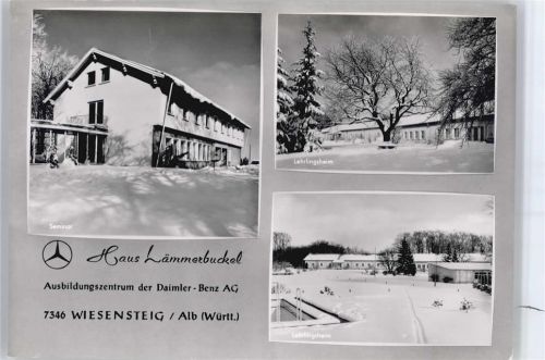 Wiesensteig Ausbildungszentrum Daimler-Benz AG, Haus Lämmerbuckel
