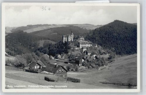 Ludwigsstadt Burg Berg Panorama
