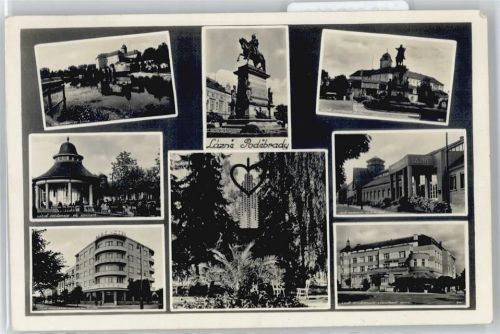 Podebrady Park Hotel, Denkmal