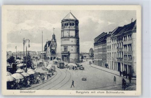 Düsseldorf Burgplatz, Schlossturm