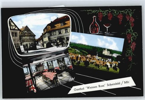 Scheinfeld Gasthof Weosses Ross