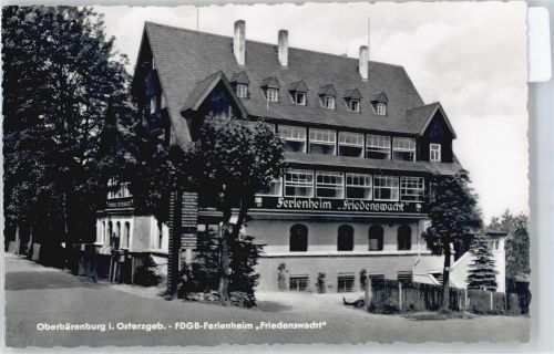 01773 O8242 Oberbärenburg - Baum Haus Ferienheim