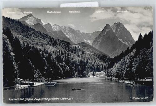Garmisch-Partenkirchen Riessersee, Zugspitze, Waxenstein, Kreuzeck