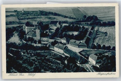 Allstedt Fliegeraufnahme, Schloß