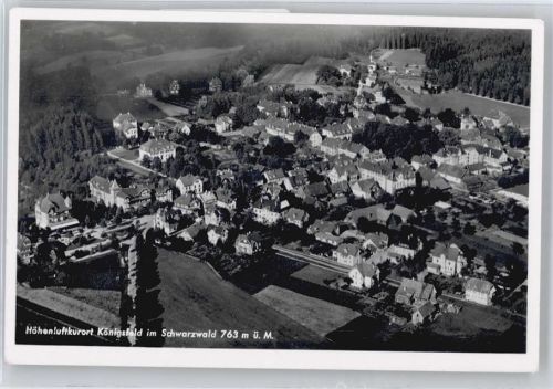 Königsfeld Fliegeraufnahme Gesamtansicht