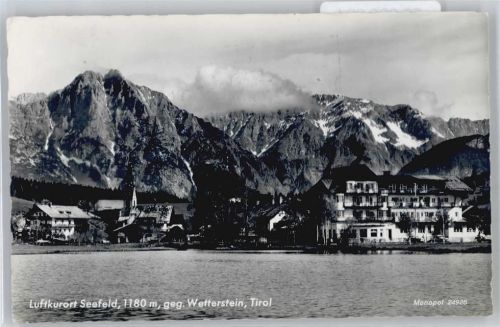 Seefeld See Berg Panorama