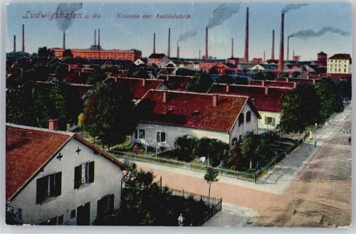 Ludwigshafen Kolonie der Anilinfabrik