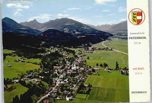 Paternion Panorama Berg Fliegeraufnahme