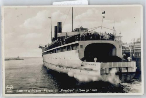 Sassnitz Fährschiff, Preussen