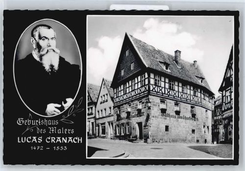 Kronach Gasthaus zum Scharfen Eck, Geburtshaus Lucas Cranach