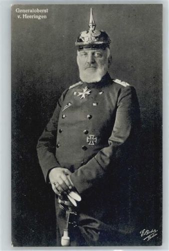 von Heeringen , Pickelhelm