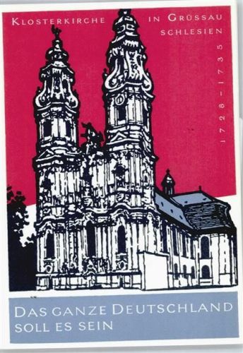 Adolf Westerdorf , Grüssau Klosterkirche AKU1