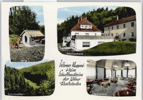 Oberlahr Werner-Ruppert-Heim, Schullandheim der Kölner Realschulen, Hund