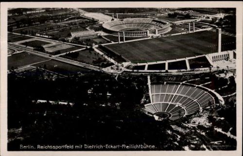 Charlottenburg Fliegeraufnahme, Stadion
