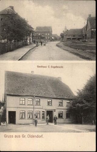 31020 W3216 Oldendorf b Elze, Leine - Gasthaus C. Engelbrecht