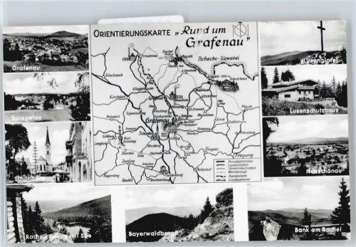 Grafenau Mehrfachansicht der Umgebung