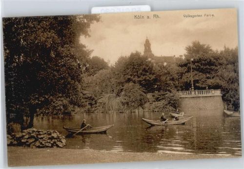 Köln Stadt Park Boot