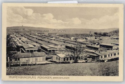 Münsingen Truppenübungsplatz, Barackenlager