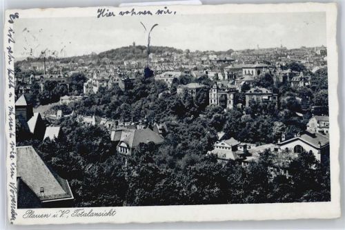 Plauen gel. 09.04.38, Totalansicht