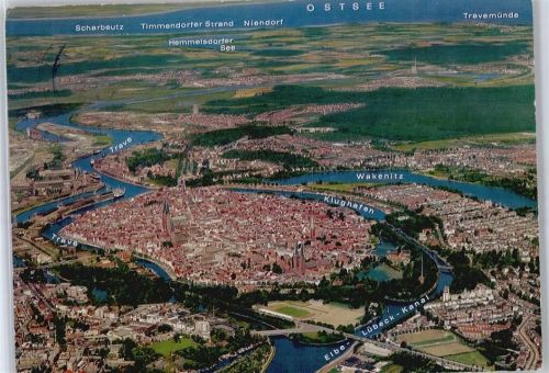 Lübeck Luftaufnahme