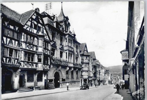 Saverne Hauptstrasse , Marke entfernt